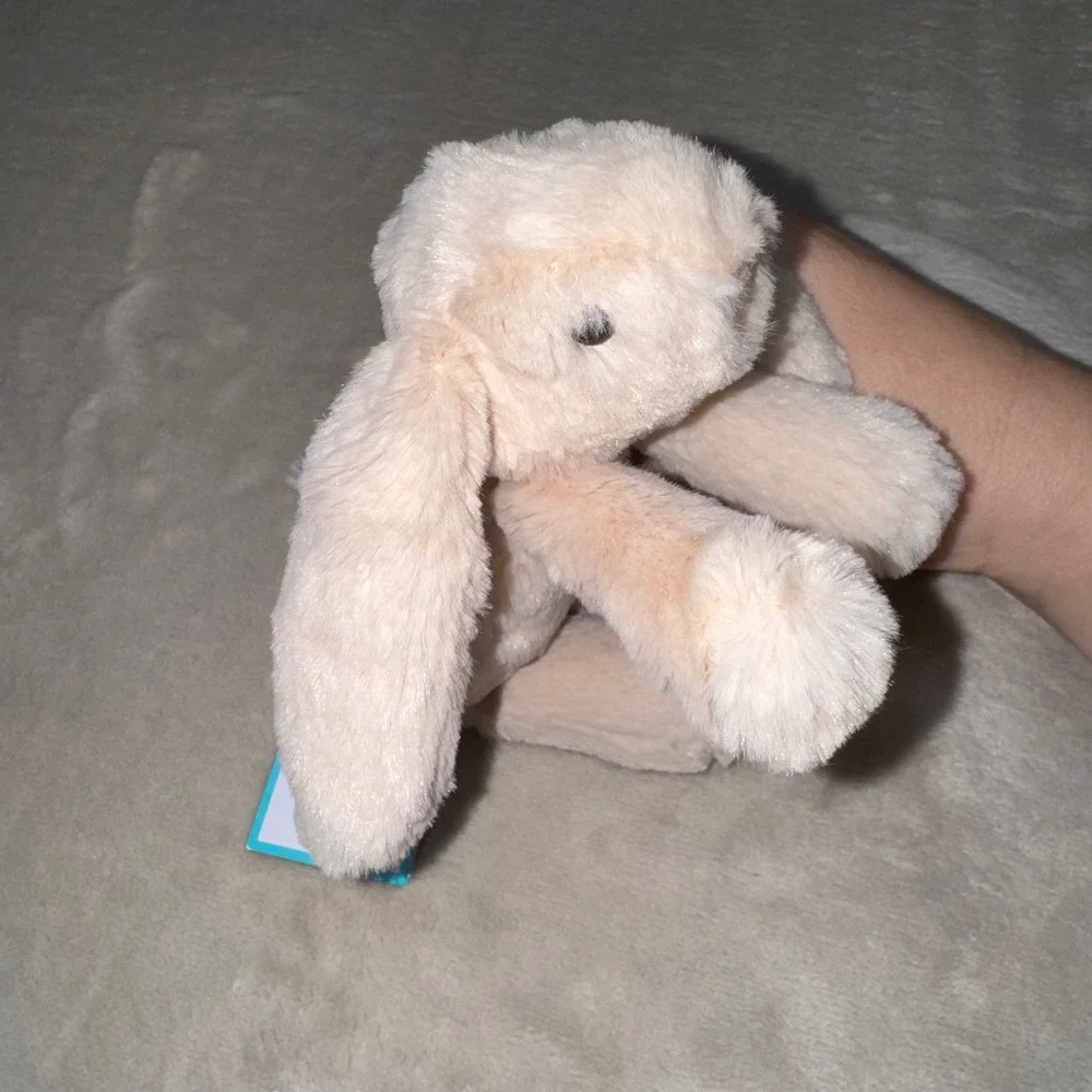 Jellycat Tiny Smudge Rabbit Oatmeal Beige Plush Stuffed Animal SMG6OB NWT